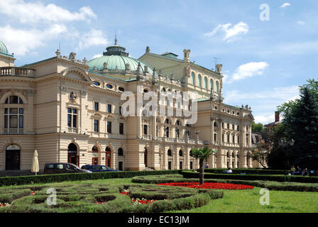 Juliusz Slowacki teatro di Cracovia in Polonia. Foto Stock