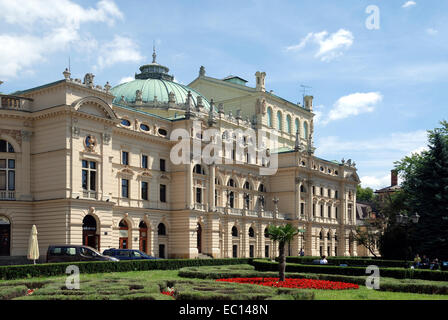 Juliusz Slowacki teatro di Cracovia in Polonia. Foto Stock