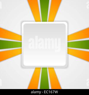 Square e travi. Colorato sfondo vettoriale Foto Stock