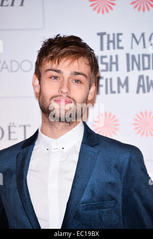 Londra, Regno Unito. 07 dic 2014. Douglas Booth assiste al Moet British Independent Film Awards 2014 al Vecchio Mercato di Billingsgate il 7 dicembre 2014 a Londra, Inghilterra. Credito: Vedere Li/Alamy Live News Foto Stock