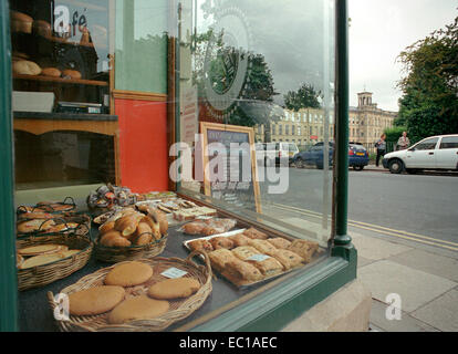 Saltaire Village Bakery Bradford Yorkshire Inghilterra Regno Unito Foto Stock