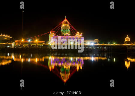 India Gurdwara indù nessuno Foto Stock