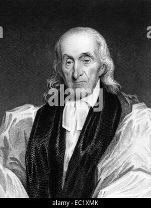 William White (1748-1836) su incisione da 1834. Vescovo di Pennsylvania. Foto Stock