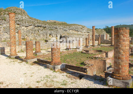 Le rovine romane, Conimbriga, Coimbra, regione di Beiras regione, Portogallo, Europa Foto Stock