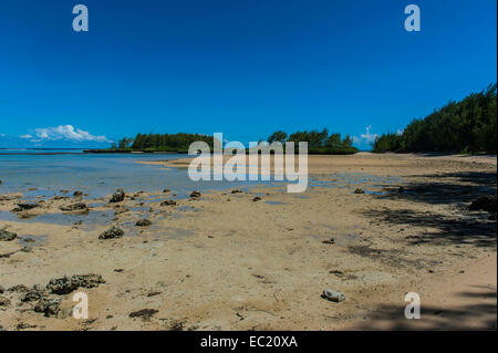 Costa, Cocos Laguna, Merizo, Guam, territorio statunitense e del Pacifico Foto Stock