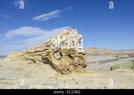 Foresta pietrificata bosque petrificado monumento nazionale, Sarmiento, Chubut, Argentina Foto Stock