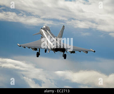 RAF 1 Squadron Eurofighter Typhoon FRG4 decollo. SCO 9295 Foto Stock