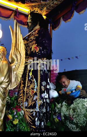 Señor de Cautivo Ayabaca Affitto peregrinazio in Corrales. Dipartimento di Tumbes .PERÙ Foto Stock