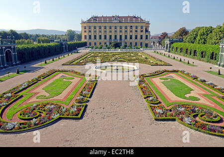 Il principe ereditario privato giardino del Palazzo di Schonbrunn a Vienna, Foto Stock