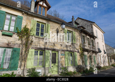 Francia, Val d'Oise, Auvers-sur-Oise, il villaggio dove Vincent van Gogh è stato di vita al momento della sua morte nel 1890. Foto Stock