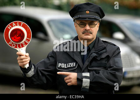 Poliziotto è azienda quot polizia arresto quot Foto Stock