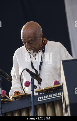 Mulatu Astatke a Pori Jazz 2014 Foto Stock