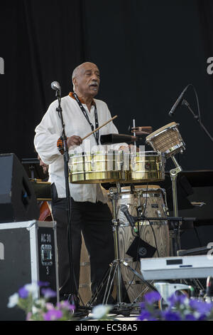 Mulatu Astatke a Pori Jazz 2014 Foto Stock