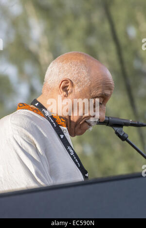 Mulatu Astatke a Pori Jazz 2014 Foto Stock