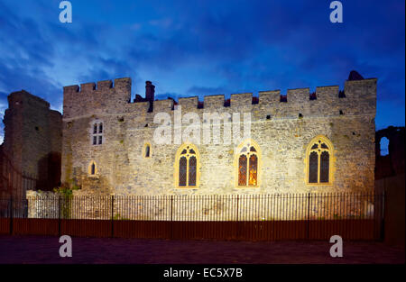 Spade castello fu costruito come residenza manorial del primo anglo-normanna arcivescovo di Dublino, John Comyn, intorno al 1200 Foto Stock