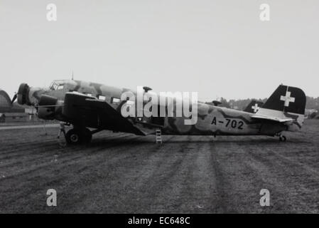 Questa foto della collezione Charles Daniels mostra un aereo tedesco, che mostra il design dell'aereo e il suo ruolo nella storia dell'aviazione durante il suo periodo di funzionamento. Fa parte di una più ampia collezione di aerei storici. Foto Stock