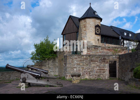 Schloss Waldeck Castello, quartiere di Waldeck Frankenberg, Nord Hesse, Germania, Europa Foto Stock