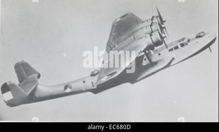 Fotografia del Dornier Do 24, un idrovolante tedesco della seconda guerra mondiale, parte della collezione Charles Daniels, conservato negli archivi SDASM. Foto Stock