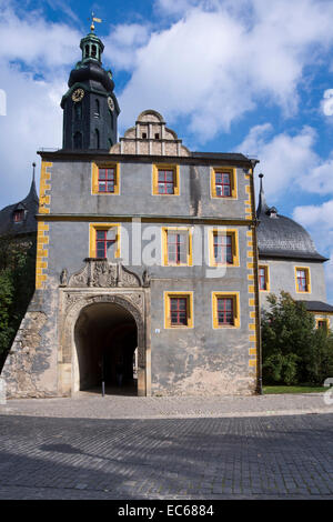 Parte del Grand Ducal Palace, Residenzschloss castle, Weimar, Sito Patrimonio Mondiale dell'UNESCO, Turingia, Germania, Europa Foto Stock