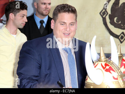 'Come addestrare il vostro drago 2' photocall in Times Square offre: la collina di Giona dove: New York, Stati Uniti quando: 06 Giu 2014 Foto Stock