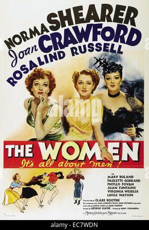 La donna è un 1939 American commedia-dramma film diretto da George Cukor. Il film è basato su Clare Boothe Luce di gioco con lo stesso nome e stelle Norma Shearer, Joan Crawford, Rosalind Russell e Paulette Goddard e Joan Fontaine. Foto Stock