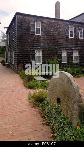 Mulino ad acqua museo su Long Island New York Foto Stock