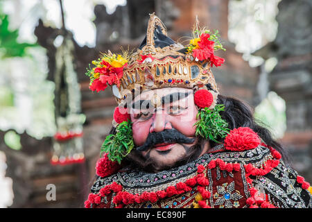 La Danza Barong e del Kris, tradizionale danza Balinese, Ubud, isola di Bali, Indonesia Foto Stock