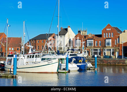 Hull Marina, Humberside, East Yorkshire, Inghilterra, Regno Unito Foto Stock