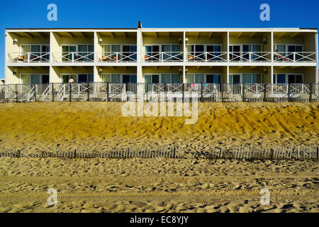 Hotel sulla spiaggia di Montauk long island Foto Stock