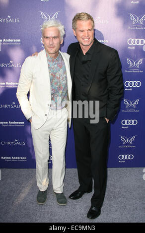 Xiii annuale di Chrysalis Butterfly Ball tenutosi presso una residenza privata dotata di: Balthazar Getty,Eric Dane dove: Los Angeles, California, Stati Uniti quando: 08 Giu 2014 Foto Stock