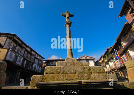 La Alberca, Las Batuecas-Sierra de Francia parco naturale, provincia di Salamanca, Spagna, Europa Foto Stock