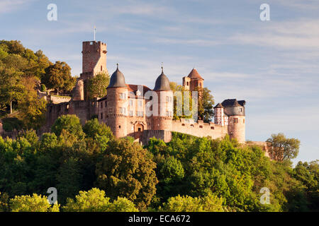 Il castello di Wertheim, Wertheim, Baden-Württemberg, Germania Foto Stock