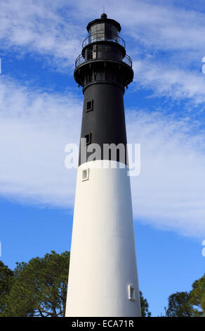 Lo storico faro di caccia Island State Park Foto Stock