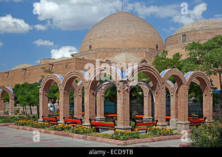 La Moschea Blu nella città Tabriz, Est Azerbaigian, Iran Foto Stock