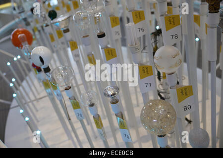 Lampadine a risparmio energetico Foto Stock