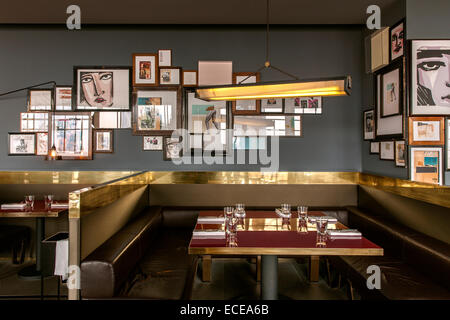 Milano, ristorante "Ceresio 7' Cibo, moda, Lombardia, Italia Foto Stock