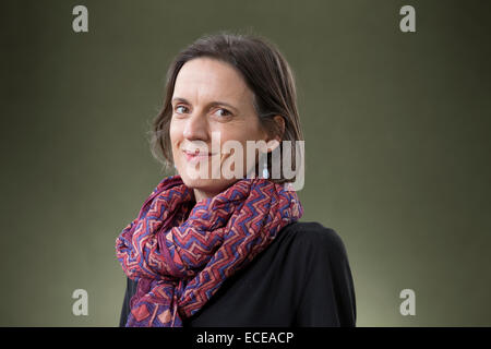 Rebecca Mead, staff writer per il New Yorker e autore, a Edinburgh International Book Festival 2014. Edimburgo, Scozia. 17 Agosto 2014 Foto Stock