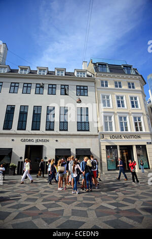 Amagertorv (Amager Square), oggi parte della Strøget zona pedonale, è spesso descritto come il più centrale di piazza nel centro di Foto Stock