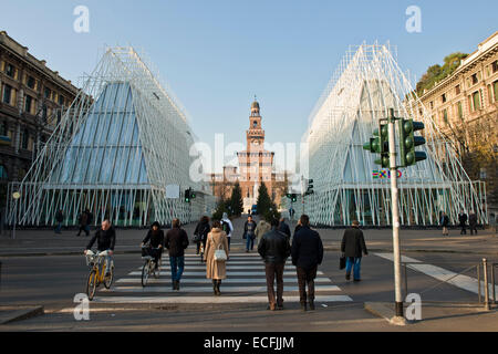 L'Italia, Lombardia, Milano Expo gate Foto Stock