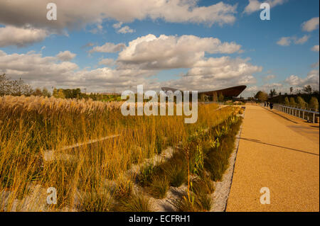 Il London Velo Park presso la Queen Elizabeth Olympic Park. Foto Stock