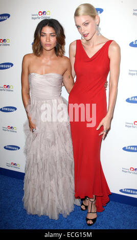 Xiii Samsung annuale di speranza per i bambini a Gala Cipriani Wall Street - Arrivi con: Jessica Szohr,Jessica Stam dove: la città di New York, New York, Stati Uniti quando: 10 Giu 2014 Foto Stock