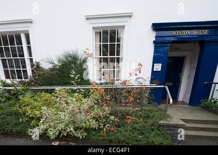 Winton House register office nel centro di Stratford, Warwickshire, Regno Unito Foto Stock