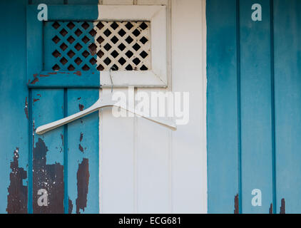 cabina sul beacvh Foto Stock