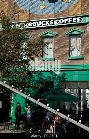 Starbucks Coffee shop Las Vegas Nevada USA Foto Stock