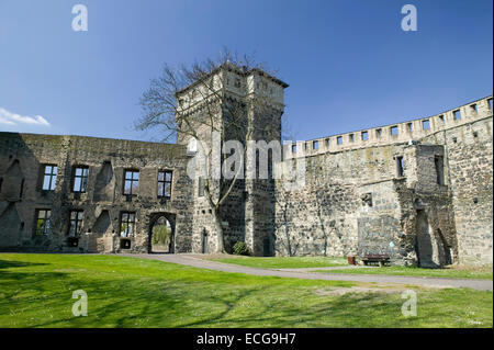 Bastioni della città vecchia in Andernach, Renania-Palatinato, Germania, Europa, alte Stadtbefestigungen ad Andernach, Deutschland Foto Stock