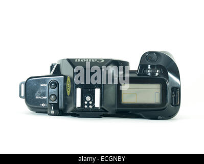 Canon EOS 650 film SLR Fotocamera, prima generazione delle auto della gamma di messa a fuoco Foto Stock