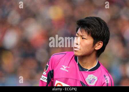 Saitama Stadium 2002, Saitama, Giappone. Xiv Dic, 2014. Hayato Nukui (Cerezo), Dicembre 14, 2014 - Calcio /Soccer : Principe Takamado Trophy U-18 Football League 2014 Campionato tra Kashiwa Reysol U-18 0-1 Cerezo Osaka U-18 a Saitama Stadium 2002, Saitama, Giappone. © AFLO SPORT/Alamy Live News Foto Stock