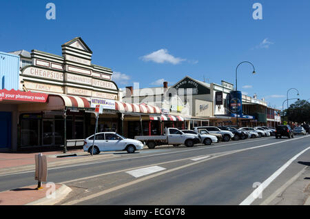 Cheapside , Autostrada barriera, Cobar Aeroporto, Nuovo Galles del Sud, Australia Foto Stock