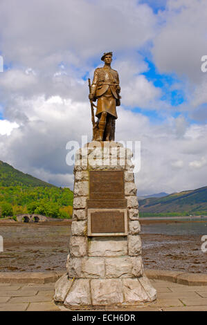 Prima Guerra Mondiale memorial, Inveraray, Argyll and Bute, Scotland, Regno Unito, Europa Foto Stock