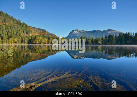Lago Ödensee, Ausseerland, Pichl-Kainisch, Stiria, Austria Foto Stock